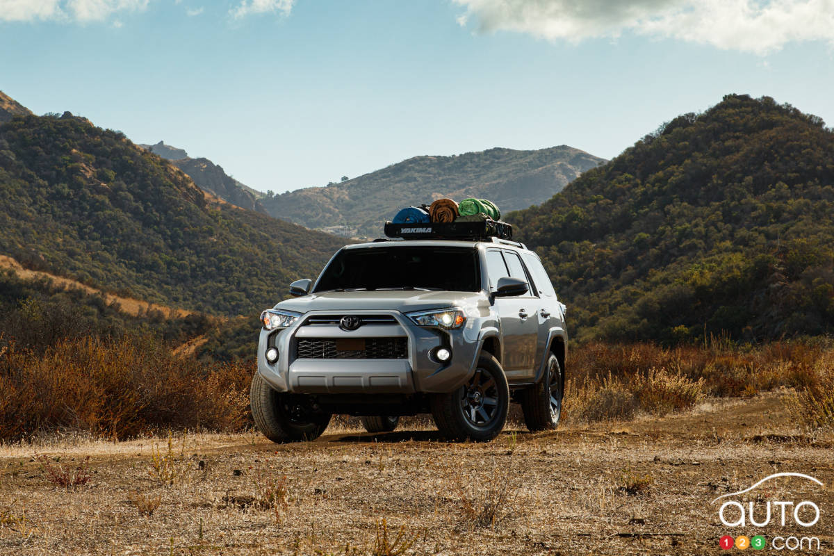 Toyota 4Runner 2020, en montagne